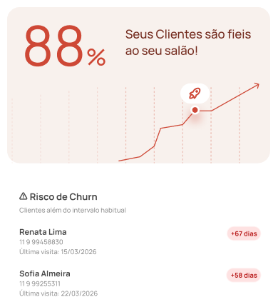 Ficha de cliente no Easy Salon