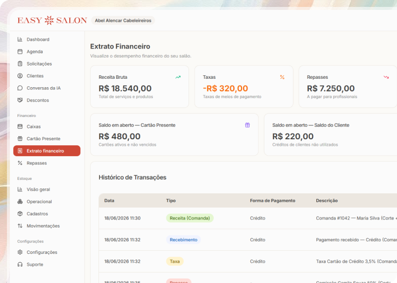 Controle financeiro